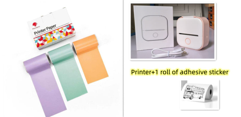 Pocket-Sized Bluetooth Thermal Printer – Print Labels & Photos Instantly!