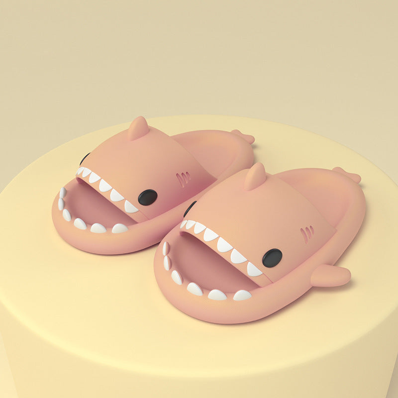 Funny Shark Cartoon Adult Slippers - Indoor & Outdoor Comfort