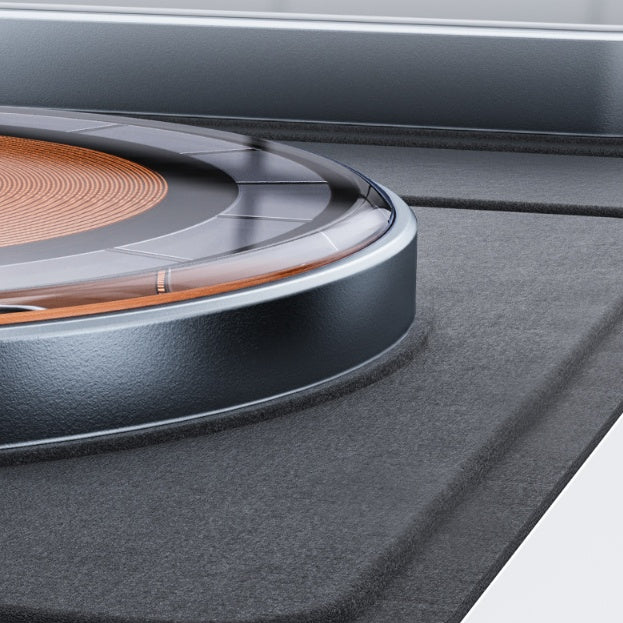 3-in-1 Magnetic Folding Wireless Charger Station – Fast Charging for iPhone, iWatch & AirPods, Transparent Design - GFMR TradeWorks
