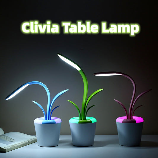 Clivia USB LED Desk Lamp – Modern Eye-Caring Light for Home & Office
