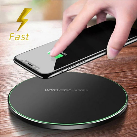 Fast Wireless Charging Pad – Universal for iPhone & Samsung