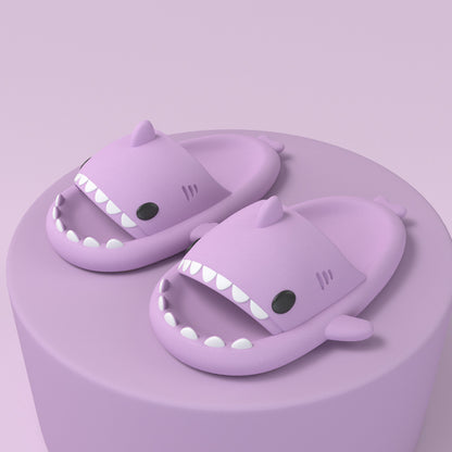 Funny Shark Cartoon Adult Slippers - Indoor & Outdoor Comfort - GFMR TradeWorks