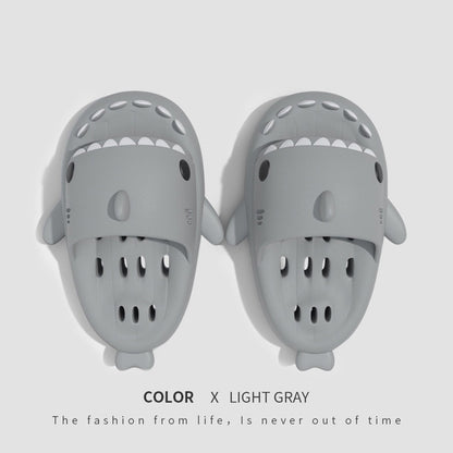 Shark Slippers with Drain Holes — Unisex Quick-Drying Pool & Beach Slides - GFMR TradeWorks