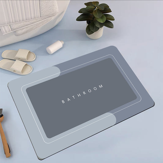 Quick-Dry Bathroom Mat for Instant Comfort and Clean Floors