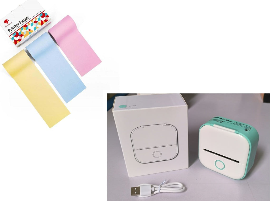 Pocket-Sized Bluetooth Thermal Printer – Print Labels & Photos Instantly!