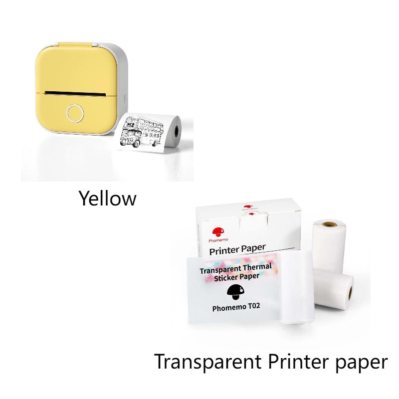 Pocket-Sized Bluetooth Thermal Printer – Print Labels & Photos Instantly!