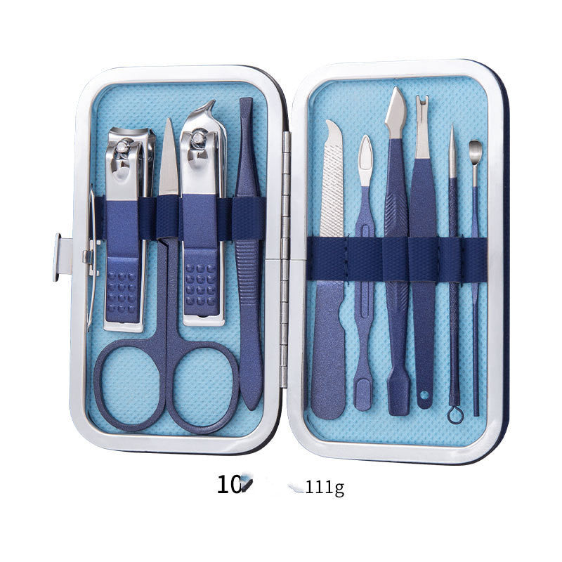 Professional Nail Care Set — Scissors, Clippers, Ear Spoon & Pedicure Tools - GFMR TradeWorks