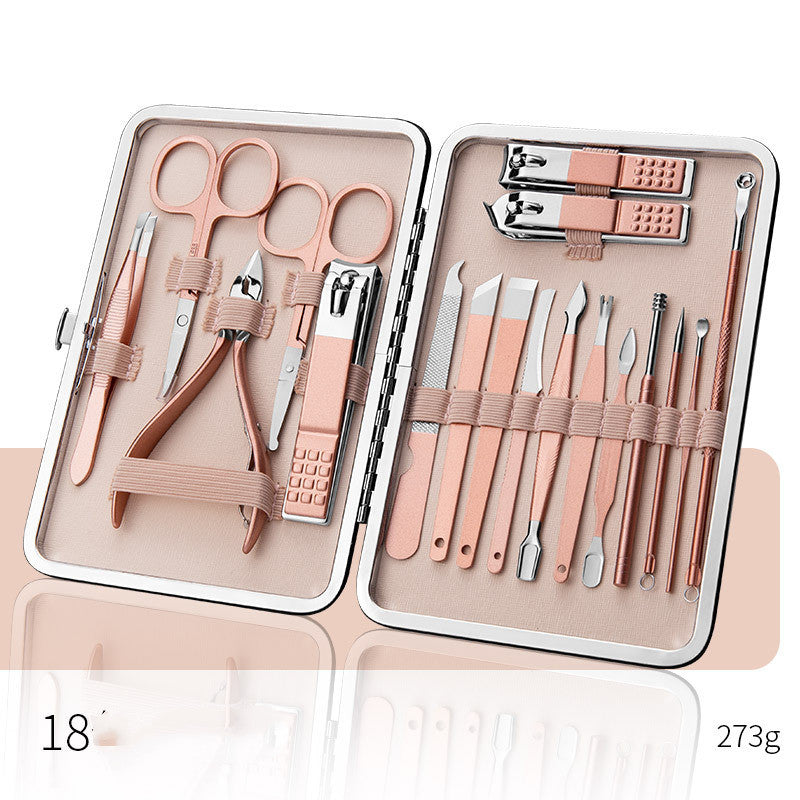 Professional Nail Care Set — Scissors, Clippers, Ear Spoon & Pedicure Tools - GFMR TradeWorks