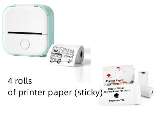 Pocket-Sized Bluetooth Thermal Printer – Print Labels & Photos Instantly!