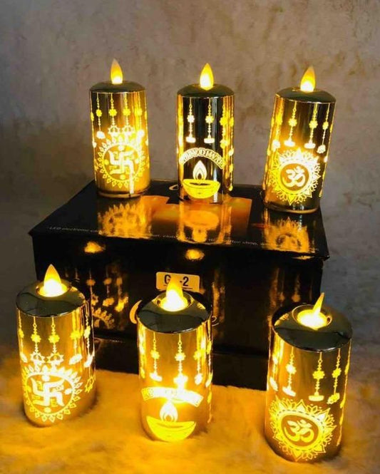 Diwali Glow LED Candle: A Safe & Stunning Alternative to Traditional Diyas