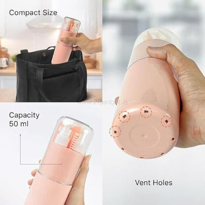 6-in-1 Portable Travel Kit – Toothbrush, Dispenser, Comb, Mirror & Organizer for Smart Travel