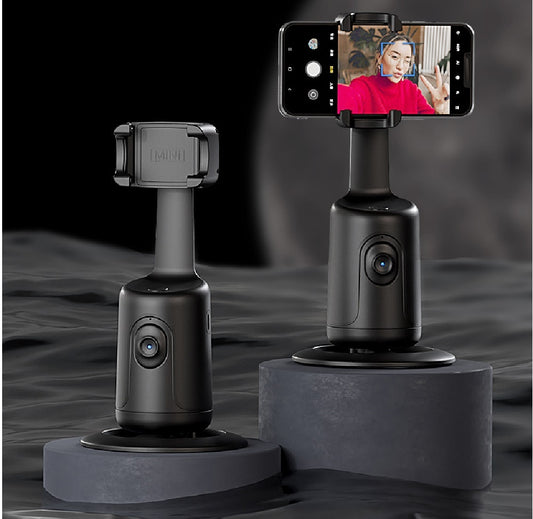 360° AI Auto Face Tracking Gimbal – Smart Vlogging & Live Streaming Stabilizer - GFMR TradeWorks