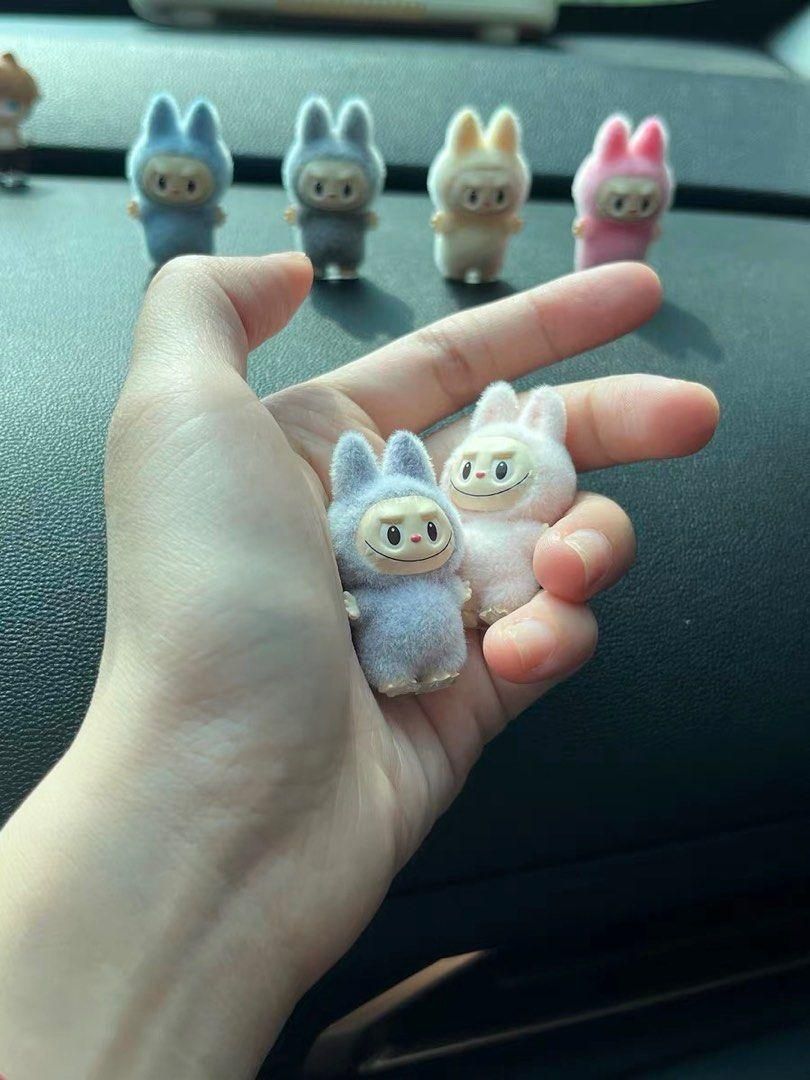 Premium Labubu Mini Figures | Cute Car Dashboard Figure & Multi-Use Décor for Car, Desk & Home (Pack of 4)