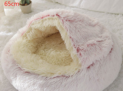 2-in-1 Plush SuperSoft Pet Bed for Dogs & Cats - GFMR TradeWorks
