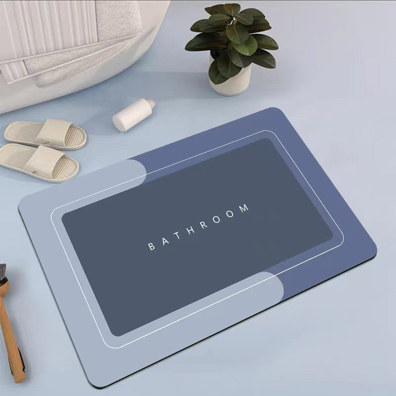 Quick-Dry Bathroom Mat for Instant Comfort and Clean Floors