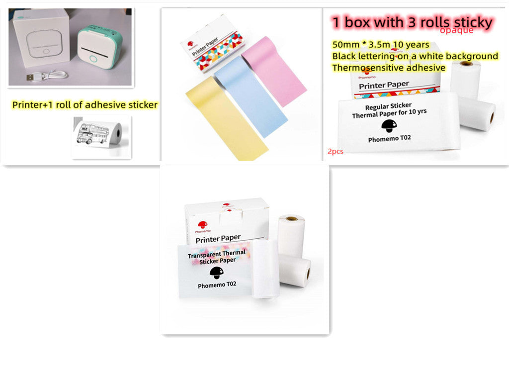 Pocket-Sized Bluetooth Thermal Printer – Print Labels & Photos Instantly!