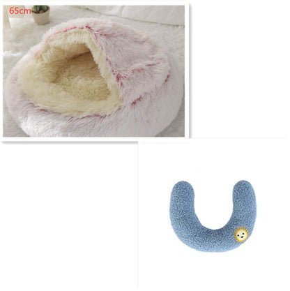 2-in-1 Plush SuperSoft Pet Bed for Dogs & Cats - GFMR TradeWorks