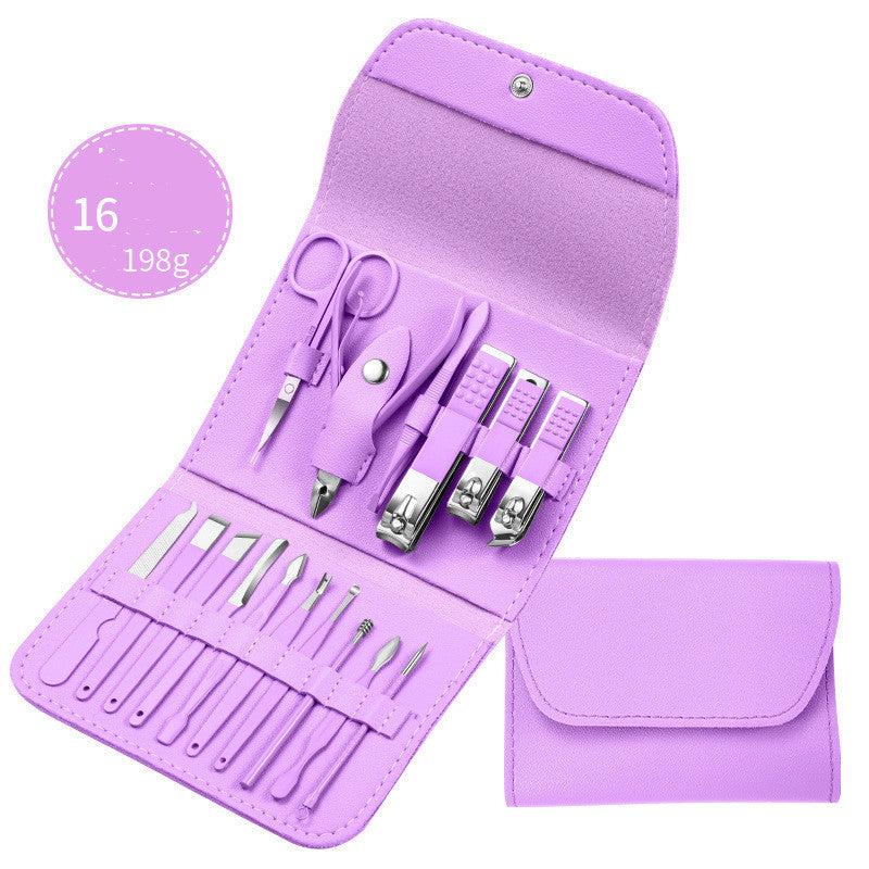Professional Nail Care Set — Scissors, Clippers, Ear Spoon & Pedicure Tools - GFMR TradeWorks