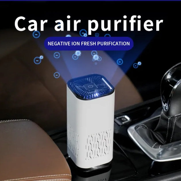 Portable Car Air Purifier with Negative Ion Generator – Freshen Your Air Anytime, Anywhere - GFMR TradeWorks