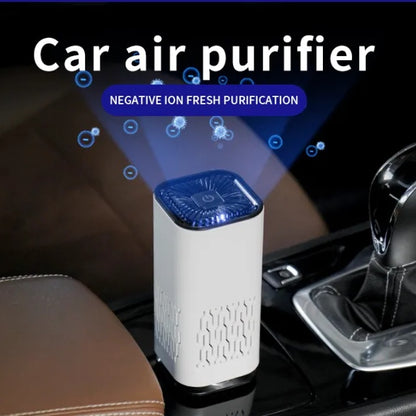 Portable Car Air Purifier with Negative Ion Generator – Freshen Your Air Anytime, Anywhere - GFMR TradeWorks