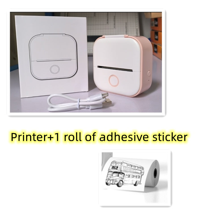 Pocket-Sized Bluetooth Thermal Printer – Print Labels & Photos Instantly!