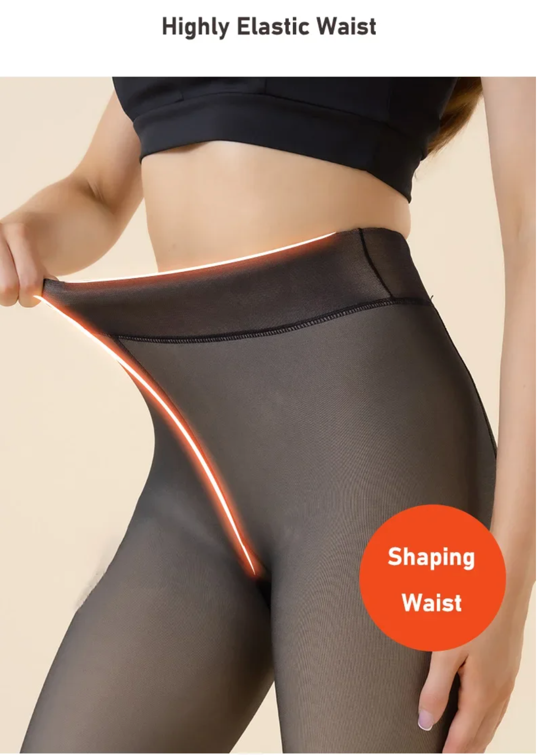 All-Season Slim Fit Stockings for Women | Stretchable Tights for Office, College, Party & Everyday Style
