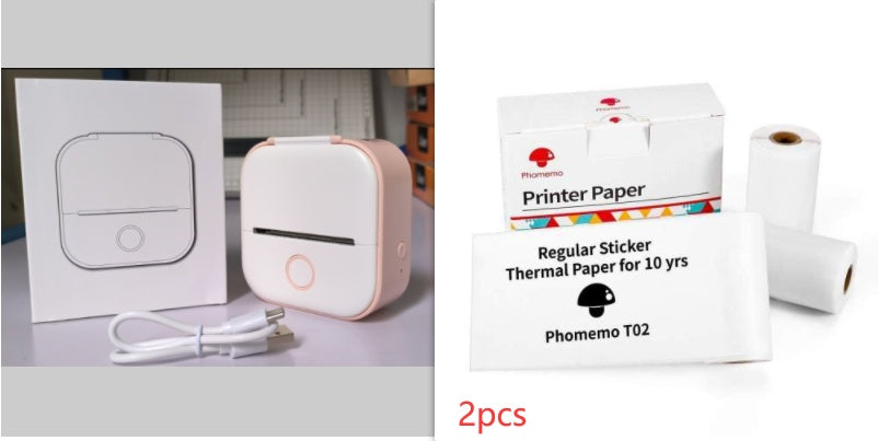 Pocket-Sized Bluetooth Thermal Printer – Print Labels & Photos Instantly!