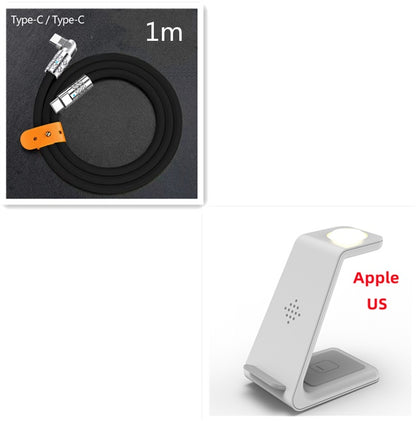 3-in-1 Wireless Charging Station – Fast Charge, Sleek Design, All-in-One Convenience! - GFMR TradeWorks