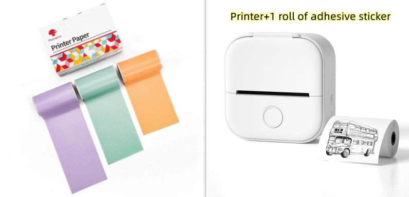 Pocket-Sized Bluetooth Thermal Printer – Print Labels & Photos Instantly!