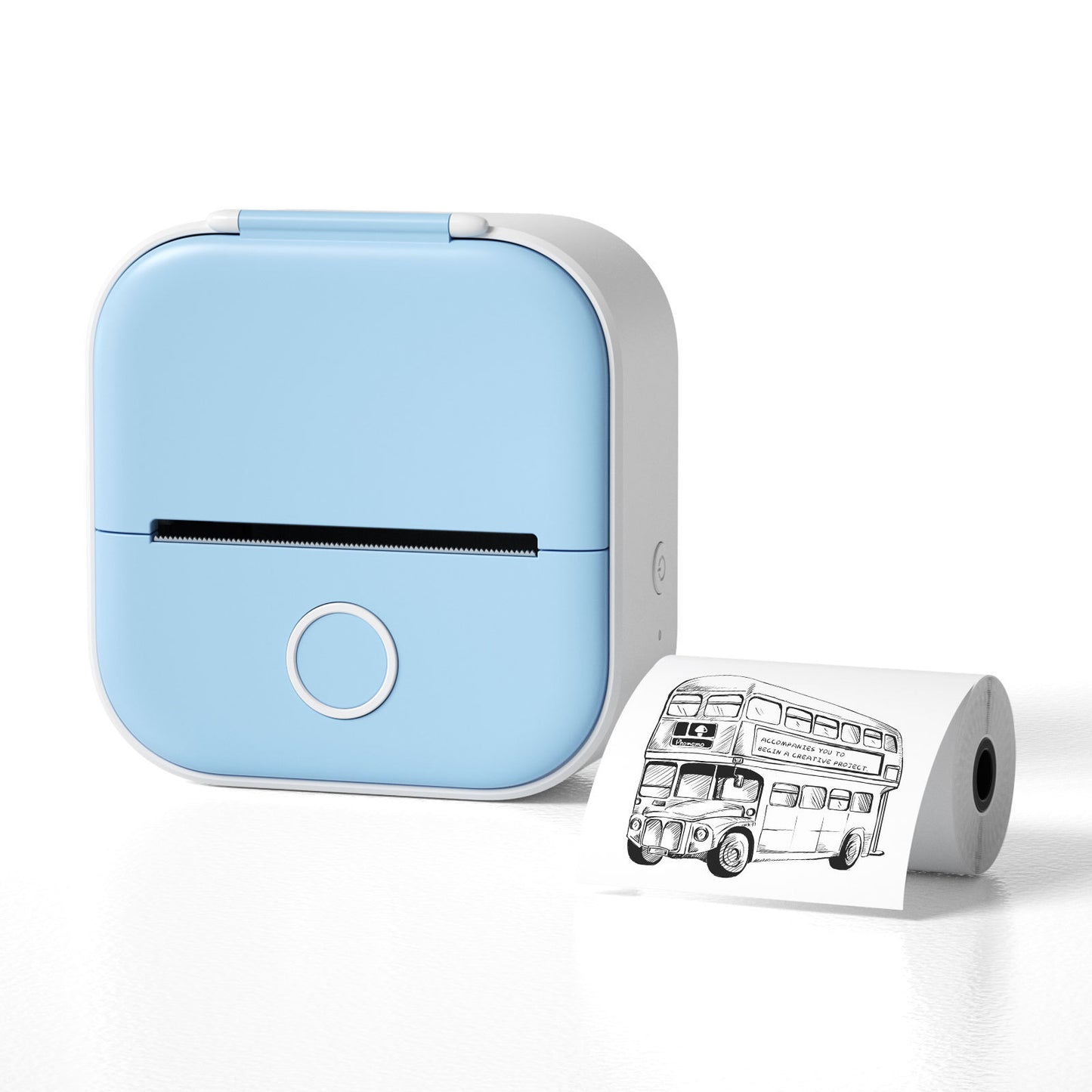 Pocket-Sized Bluetooth Thermal Printer – Print Labels & Photos Instantly!
