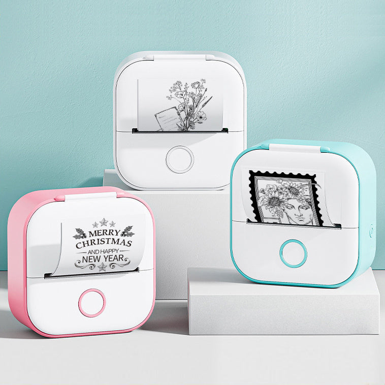 Pocket-Sized Bluetooth Thermal Printer – Print Labels & Photos Instantly!