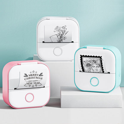 Pocket-Sized Bluetooth Thermal Printer – Print Labels & Photos Instantly! - GFMR TradeWorks