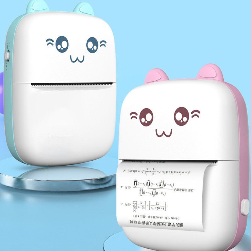 Mini Portable Bluetooth & WiFi Printer – Instant Photo, Note & Error Label Printing for Students! - GFMR TradeWorks