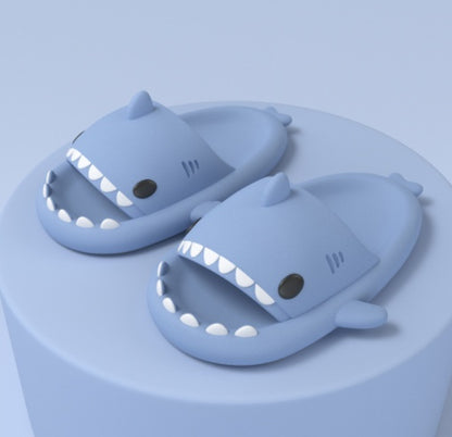 Funny Shark Cartoon Adult Slippers - Indoor & Outdoor Comfort - GFMR TradeWorks