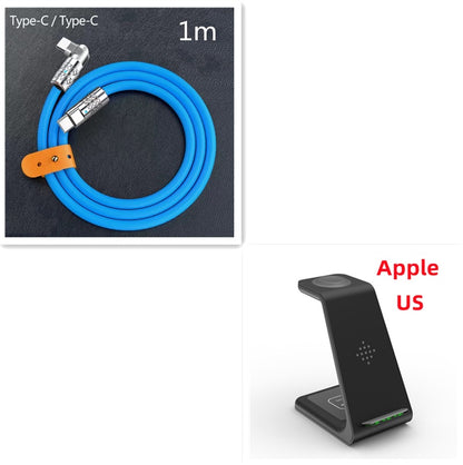 3-in-1 Wireless Charging Station – Fast Charge, Sleek Design, All-in-One Convenience! - GFMR TradeWorks