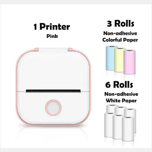 Pocket-Sized Bluetooth Thermal Printer – Print Labels & Photos Instantly!