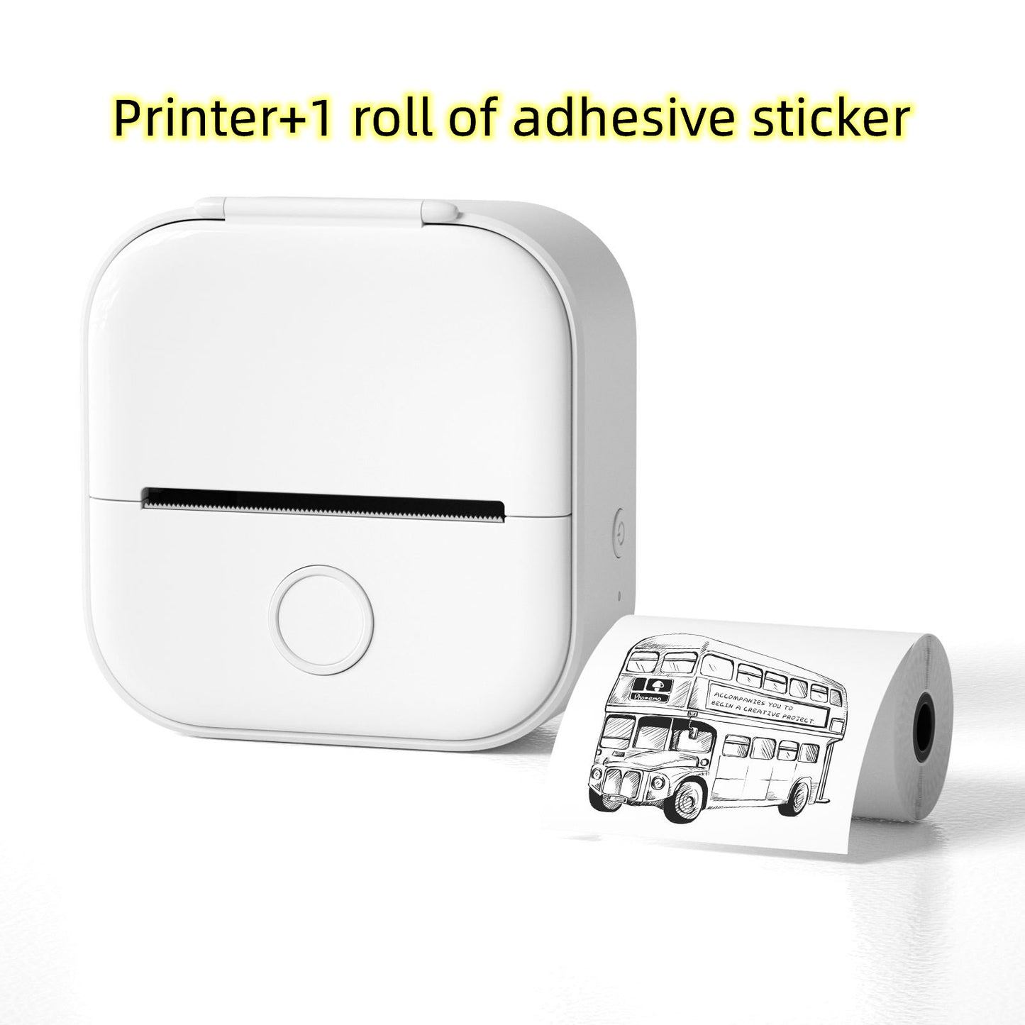Pocket-Sized Bluetooth Thermal Printer – Print Labels & Photos Instantly!