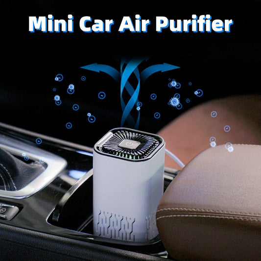 Portable Car Air Purifier with Negative Ion Generator – Freshen Your Air Anytime, Anywhere - GFMR TradeWorks