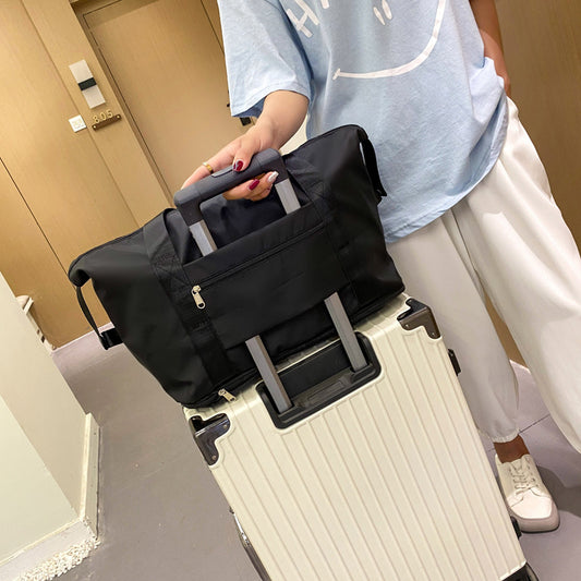 Waterproof Foldable Travel Bag — Large Capacity Gym & Weekender Tote for Women - GFMR TradeWorks