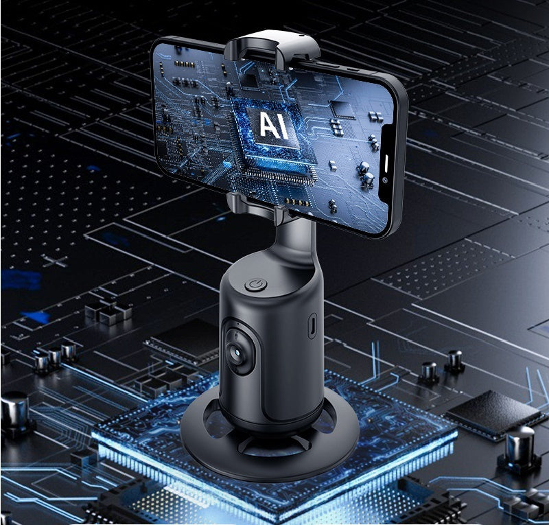 360° AI Auto Face Tracking Gimbal – Smart Vlogging & Live Streaming Stabilizer - GFMR TradeWorks