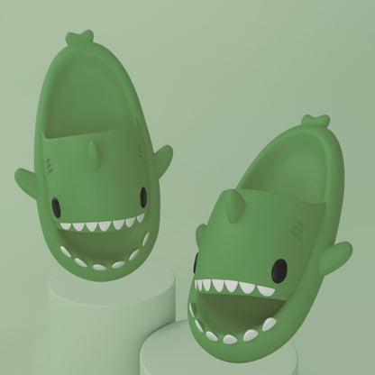 Funny Shark Cartoon Adult Slippers - Indoor & Outdoor Comfort - GFMR TradeWorks