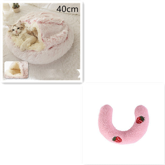 2-in-1 Plush SuperSoft Pet Bed for Dogs & Cats - GFMR TradeWorks