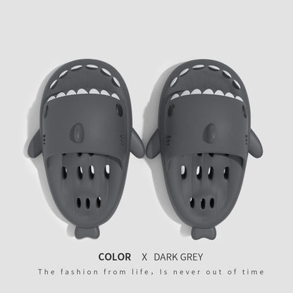 Shark Slippers with Drain Holes — Unisex Quick-Drying Pool & Beach Slides - GFMR TradeWorks