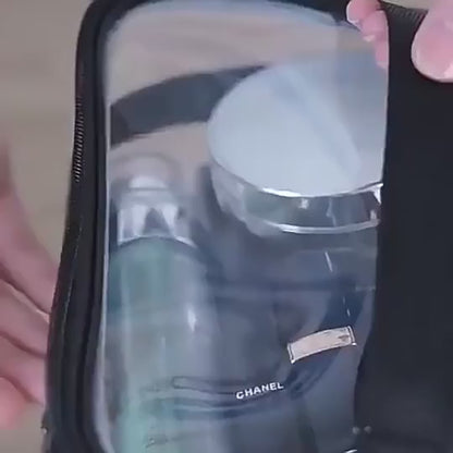2-Layer Premium Travel Kit Bag | Waterproof Organiser for Cosmetics, Medicines, Makeup & Essentials