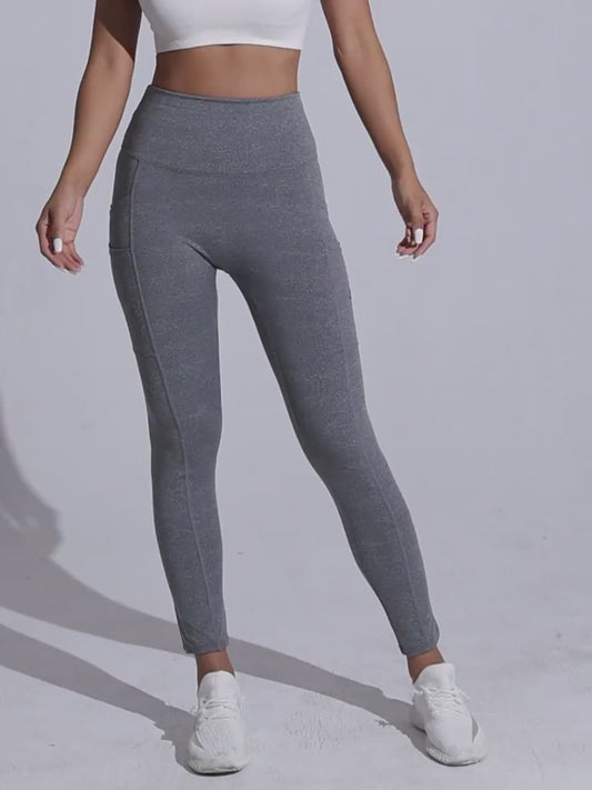 Soft & Comfy Slim Fit Tights with Side Pockets | High Stretch Jeggings for Everyday Comfort & Style (Black)