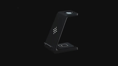 3-in-1 Wireless Charging Station – Fast Charge, Sleek Design, All-in-One Convenience!